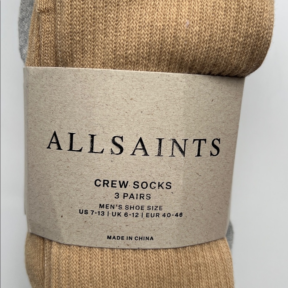All Saints 3-Pack Classic Sport High Cut Socks - Picture 4 of 4